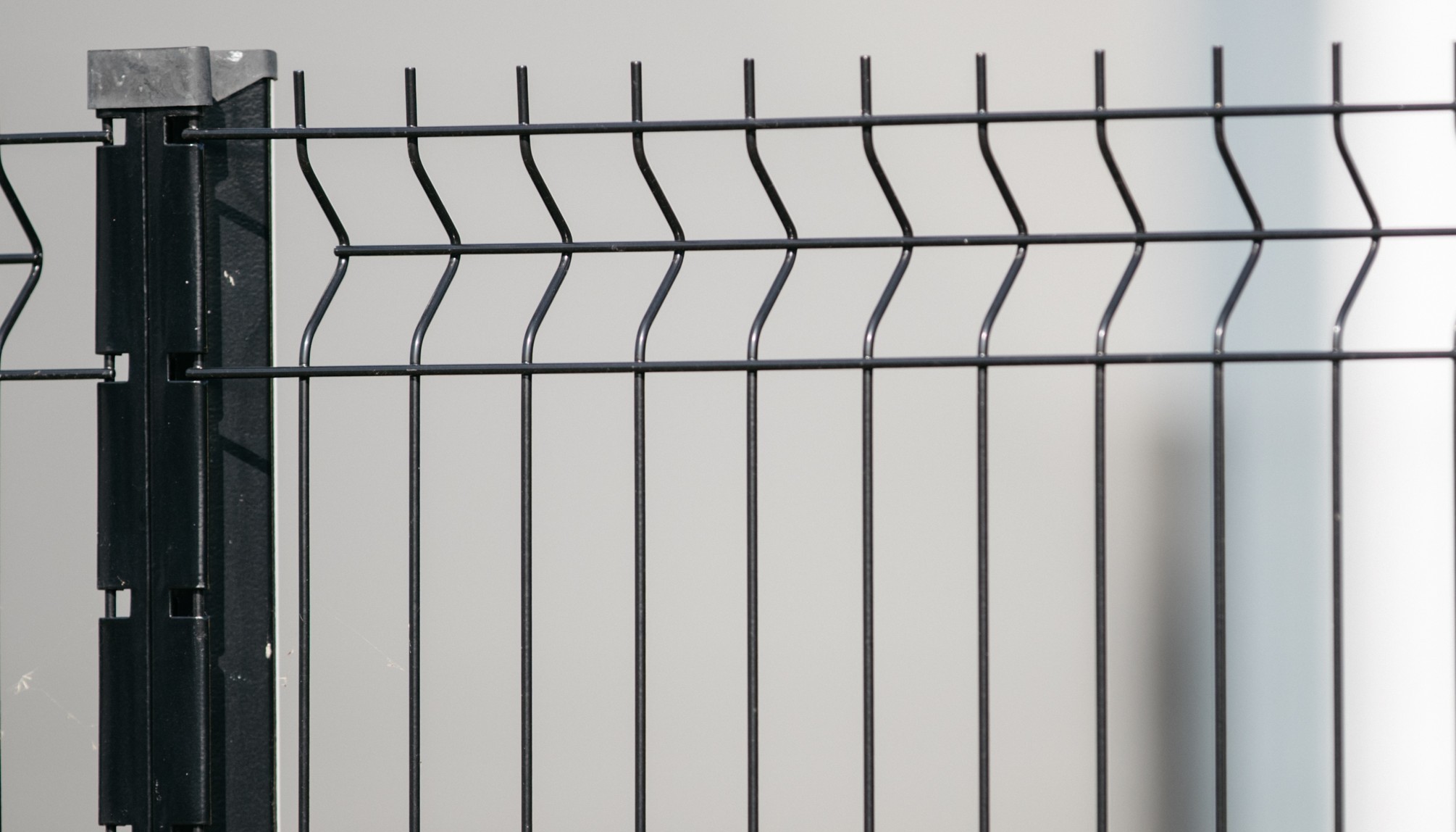 cloture pour maison mitoyenne panneau rigide ritmo